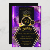 Einladung zum Geburtstag von Custom (Vorne/Hinten)