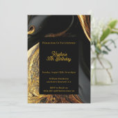 Einladung zum Geburtstag von Custom (Stehend Vorderseite)