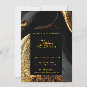 Einladung zum Geburtstag von Custom