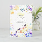 Einladung zum Geburtstag von Custom (Stehend Vorderseite)