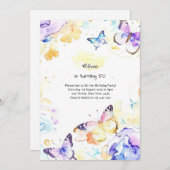 Einladung zum Geburtstag von Custom (Vorne/Hinten)