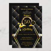 Einladung zum Geburtstag von Custom (Vorne/Hinten)