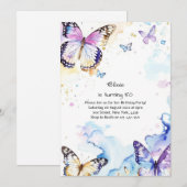 Einladung zum Geburtstag von Custom (Vorne/Hinten)