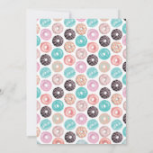 Einladung zum Geburtstag von Donut (Rückseite)