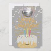 Einladung zum Geburtstag von Erwachsenen (Rückseite)