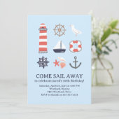 Einladung zum Geburtstag von Erwachsenen oder Kind (Stehend Vorderseite)