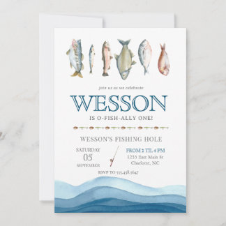 Einladung zum Geburtstag von Fischen, Jungfische