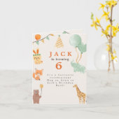 Einladung zum Geburtstag von Kindern (Gelbe Blume)