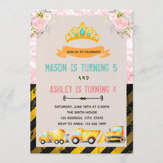 Einladung zum Geburtstag von Lkw und Tickets