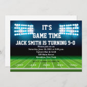 Einladung zum Geburtstag von Man Football Custom (Vorne/Hinten)