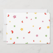 Einladung zum Geburtstag von mexikanischer Fiesta  (Rückseite)