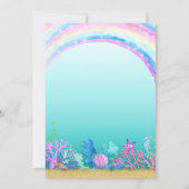 Einladung zum Geburtstag von Narwhal, Narwhal Pool (Rückseite)