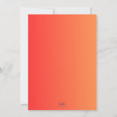 Einladung zum Geburtstag von Ninja (Rückseite)