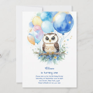 Einladung zum Geburtstag von Owl