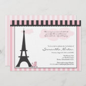 Einladung zum Geburtstag von Paris (Vorne/Hinten)