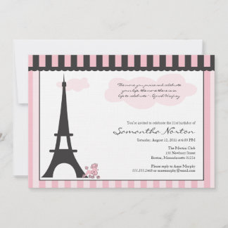 Einladung zum Geburtstag von Paris