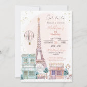 Einladung zum Geburtstag von Paris (Vorderseite)