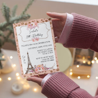 Einladung zum Geburtstag von Paris