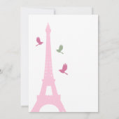 Einladung zum Geburtstag von Paris (weiß) (Rückseite)