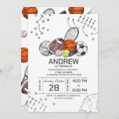 Einladung zum Geburtstag von Personal All Star Spo (Vorne/Hinten)