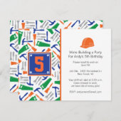 Einladung zum Geburtstag von Tools (Vorne/Hinten)