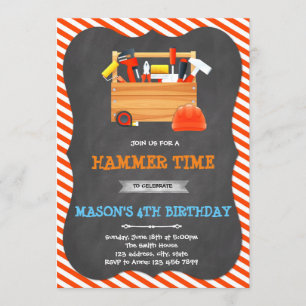 Einladung zum Geburtstag von Tools