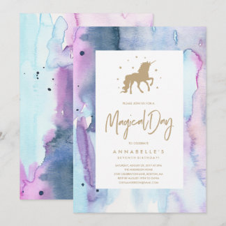 Einladung zum Geburtstag von Unicorn Dream
