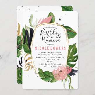 Einladung zum Geburtstag Wochenende