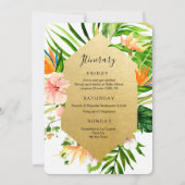 Einladung zum Geburtstag Wochenende (Rückseite)