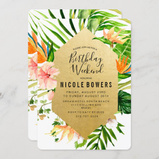 Einladung zum Geburtstag Wochenende