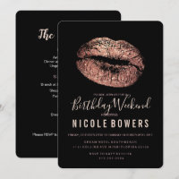 Einladung zum Geburtstag Wochenende