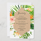 Einladung zum Geburtstag Wochenende (Rückseite)