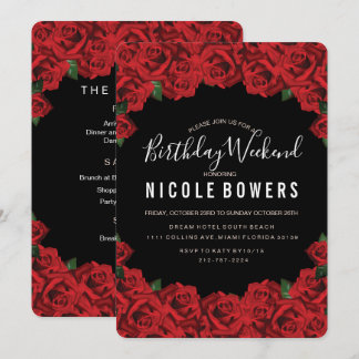 Einladung zum Geburtstag Wochenende