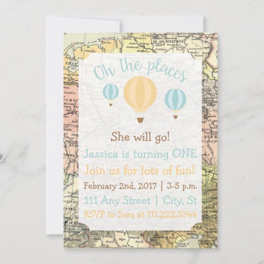 Einladung zum Geburtstagsaufenthalt (Vorderseite)