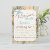 Einladung zum Geburtstagsaufenthalt (Stehend Vorderseite)