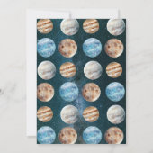 Einladung zum Geburtstagsaufenthalt des Astronaute (Rückseite)