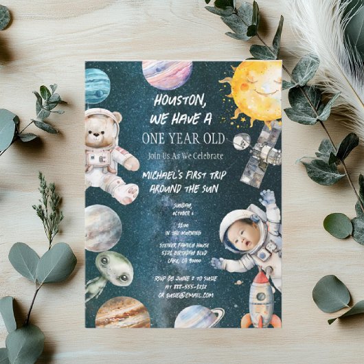 Einladung zum Geburtstagsaufenthalt des Astronaute