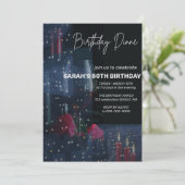 Einladung zum Geburtstagsessen, Schwarze Krawatte (Stehend Vorderseite)