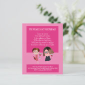 Einladung zum Geburtstagsfeiern von Bubbles & Wine (Stehend Vorderseite)