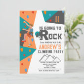 Einladung zum Geburtstagsklettern von Personal Boy (Stehend Vorderseite)