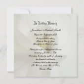 Einladung zum Gedenkdienst (Vorderseite)