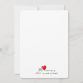 Einladung zum Gedenkdienst (Rückseite)