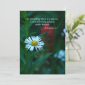 Einladung zum Gedenkdienst, Biokunstangebot (Stehend Vorderseite)