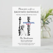 Einladung zum Gedenktag (Stehend Vorderseite)