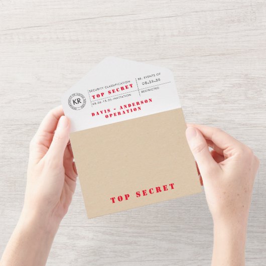 Einladung zum geheimen Agent (Eröffnung)