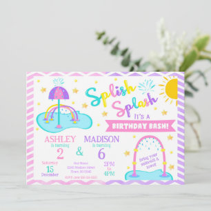Einladung zum gemeinsamen Geburtstag im Splash Pad