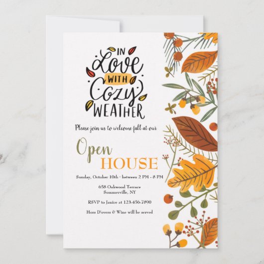 Einladung zum gemütlichen Wetter (Vorderseite)