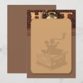Einladung zum gerösteten Kaffee (Vorne/Hinten)