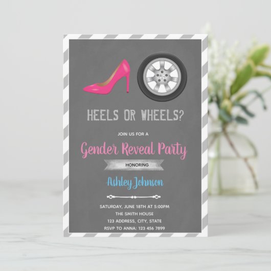 Einladung zum Geschlecht der Kräne oder Rad (Stehend Vorderseite)