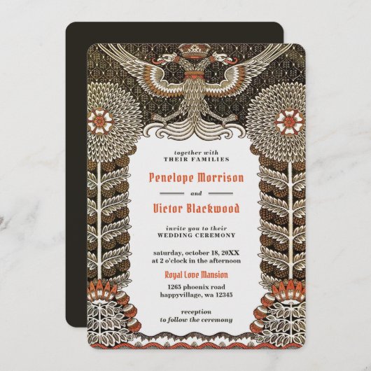 Einladung zum Glücksspiel Clover (Vorne/Hinten)